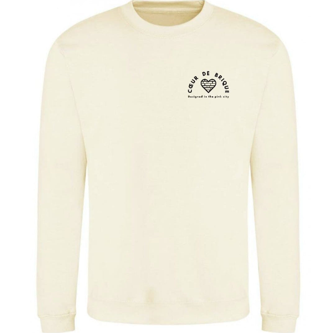 Sweat manches longues BEIGE - CDB