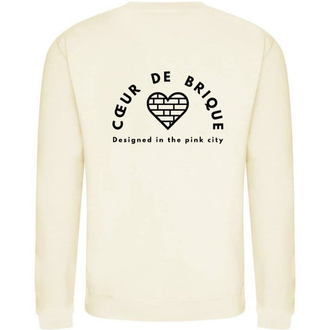 Sweat manches longues BEIGE - CDB