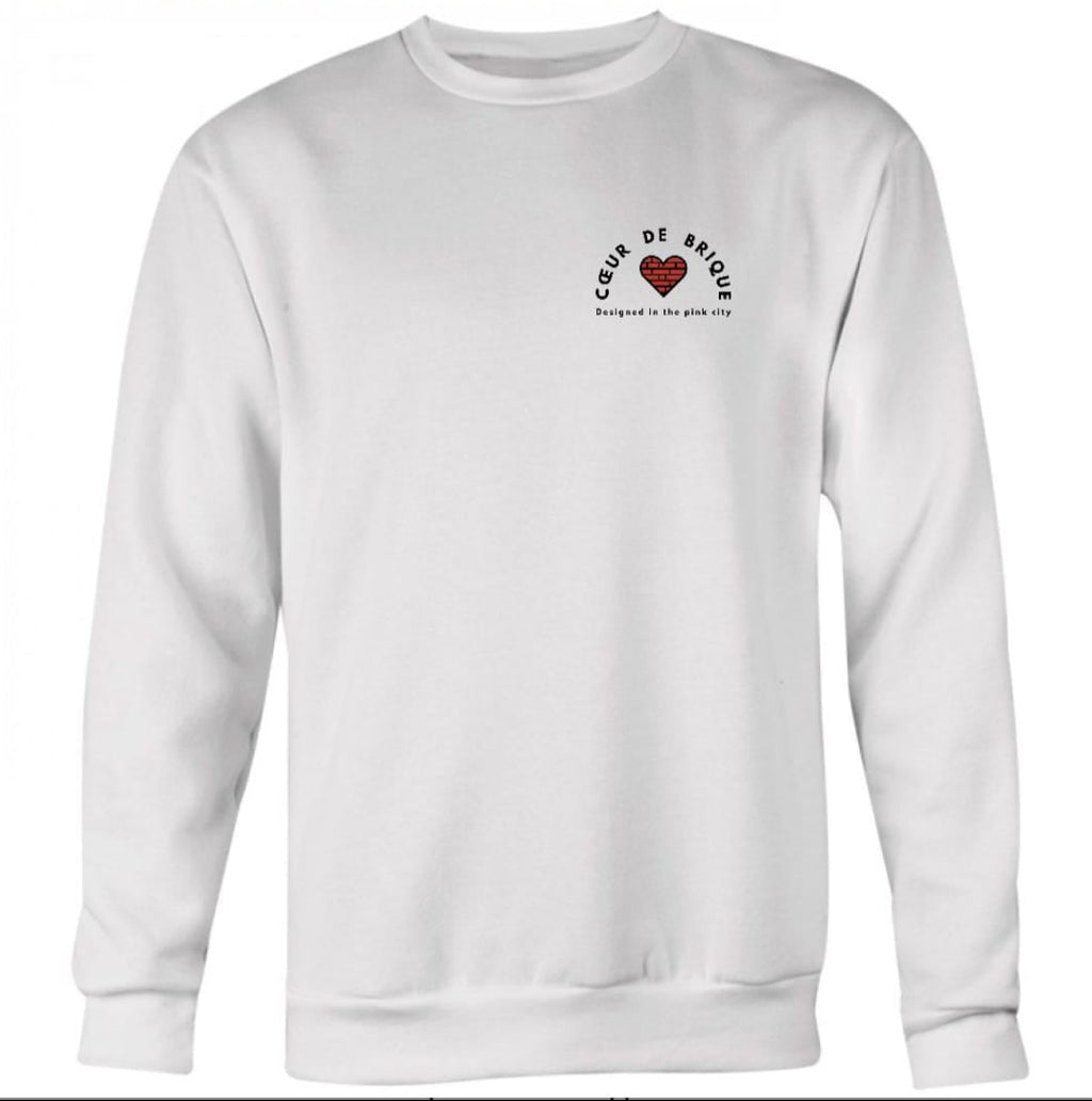 Sweat manches longues BLANC - CDB