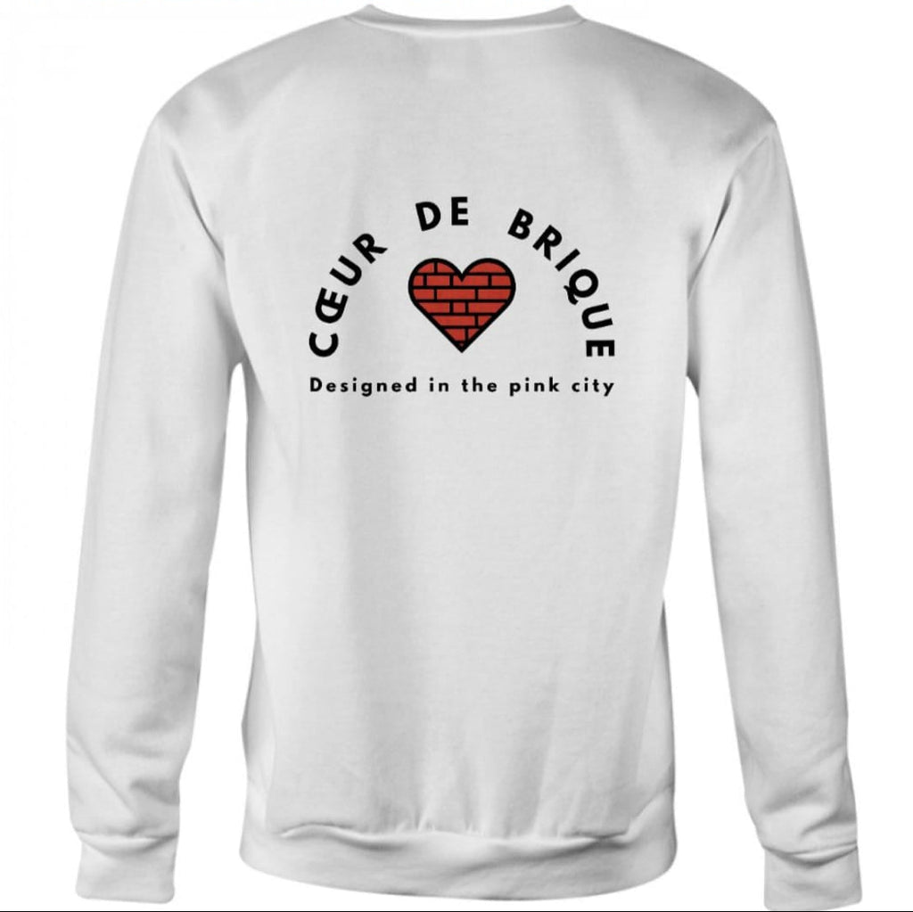 Sweat manches longues BLANC - CDB