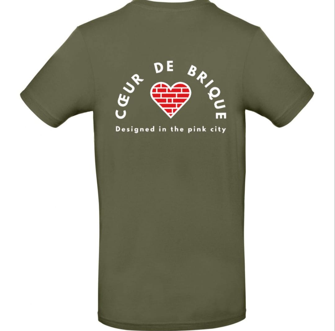T-shirt manches courtes KAKI - CDB