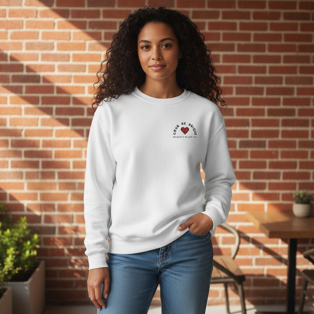 Sweat manches longues BLANC - CDB