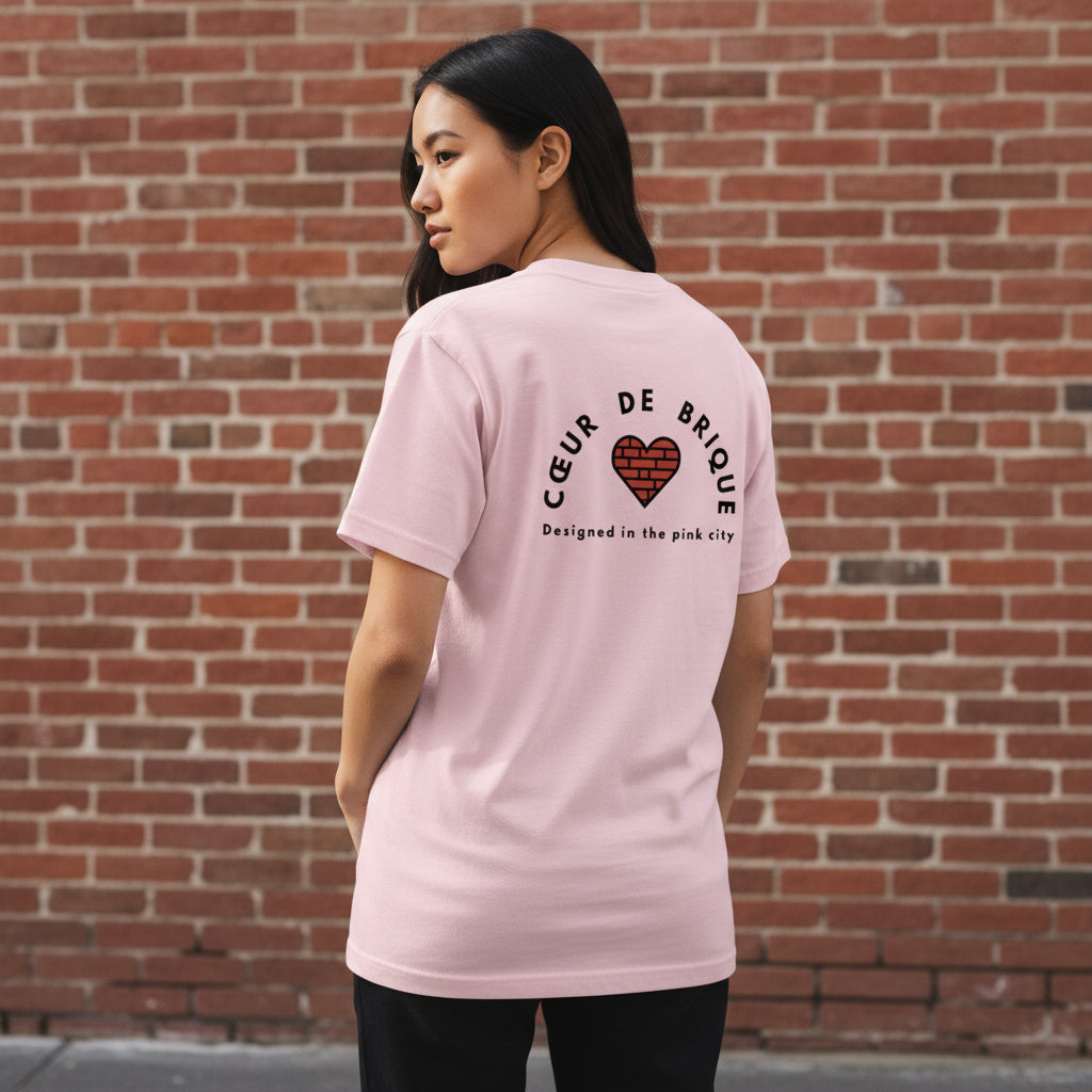 T-shirt manches courtes ROSE - CDB