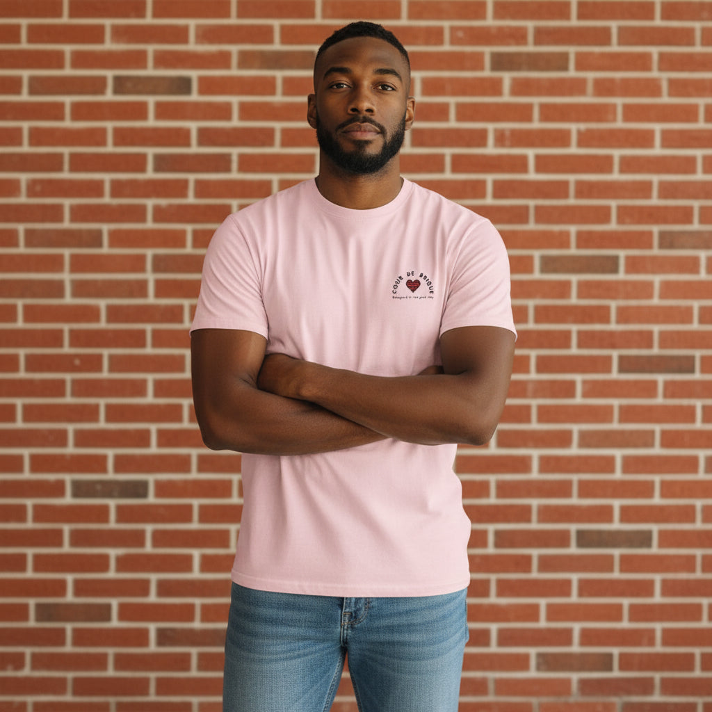 T-shirt manches courtes ROSE - CDB