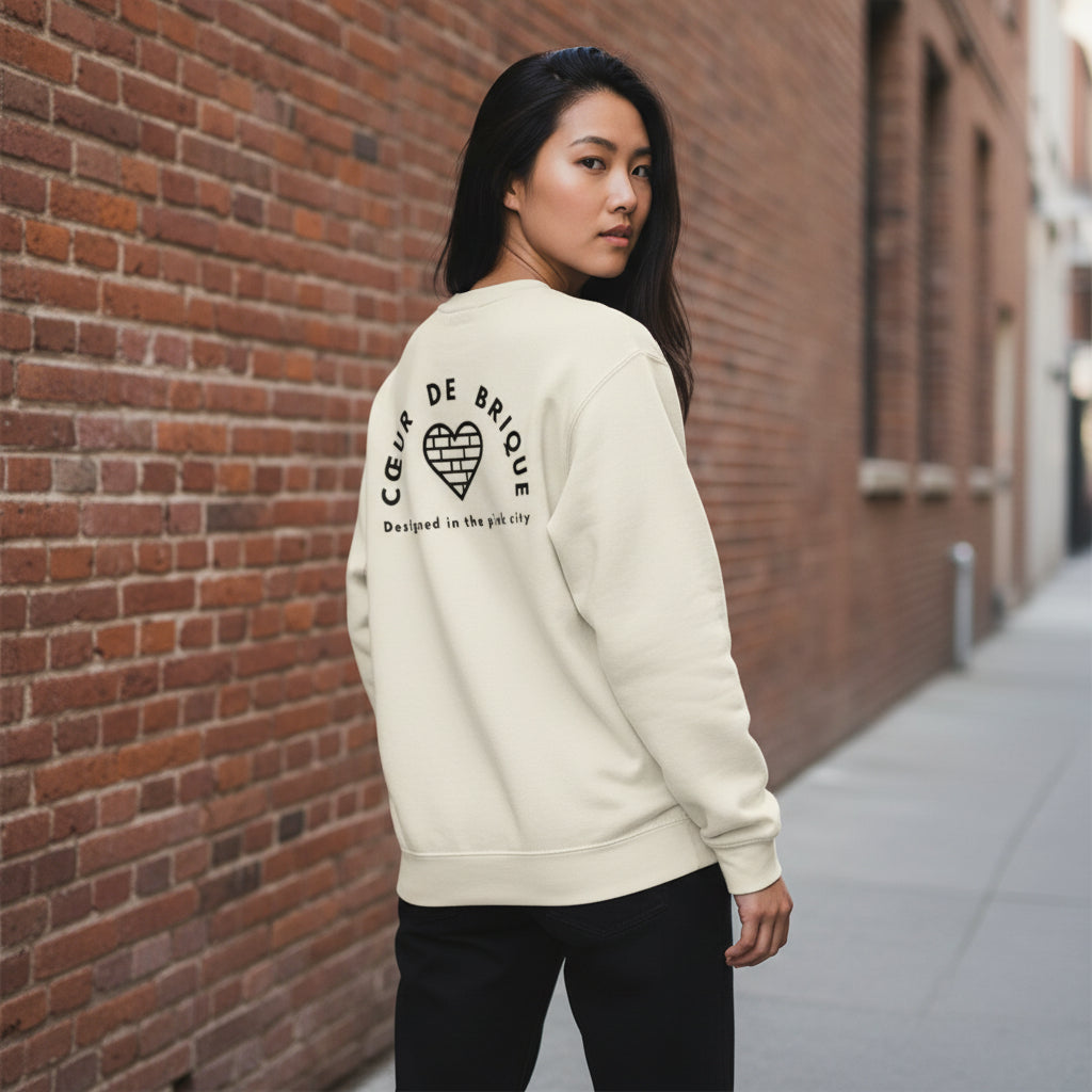 Sweat manches longues BEIGE - CDB